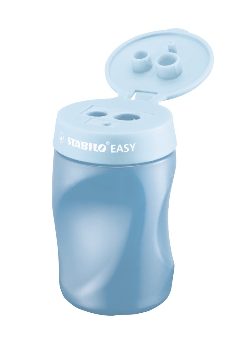 STABILO مبراة حاوية مريحة - STABILO EASYsharpener - 3 في 1 - لليد اليمنى - أزرق - Image 2